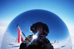 South-pole-globe